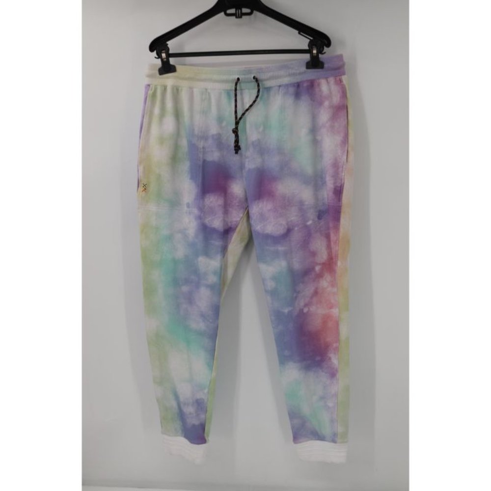 Rhone jogger pants womens W36 tie dye sweatpants drawstring pockets fleece‎